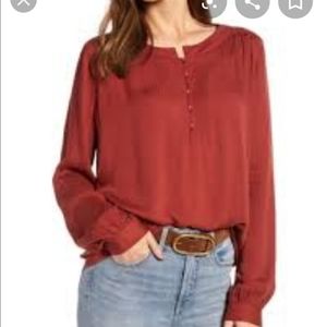 NEW! Treasure & Bond Tonal Stripe blouse.